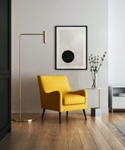 Exotic boho rattan armchair